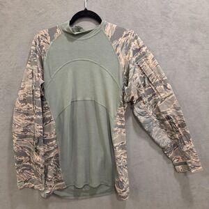 Massif Shirt ABU Camo XL‎ Flame Resistant USA-Made USAF FR Combat Airman Battle